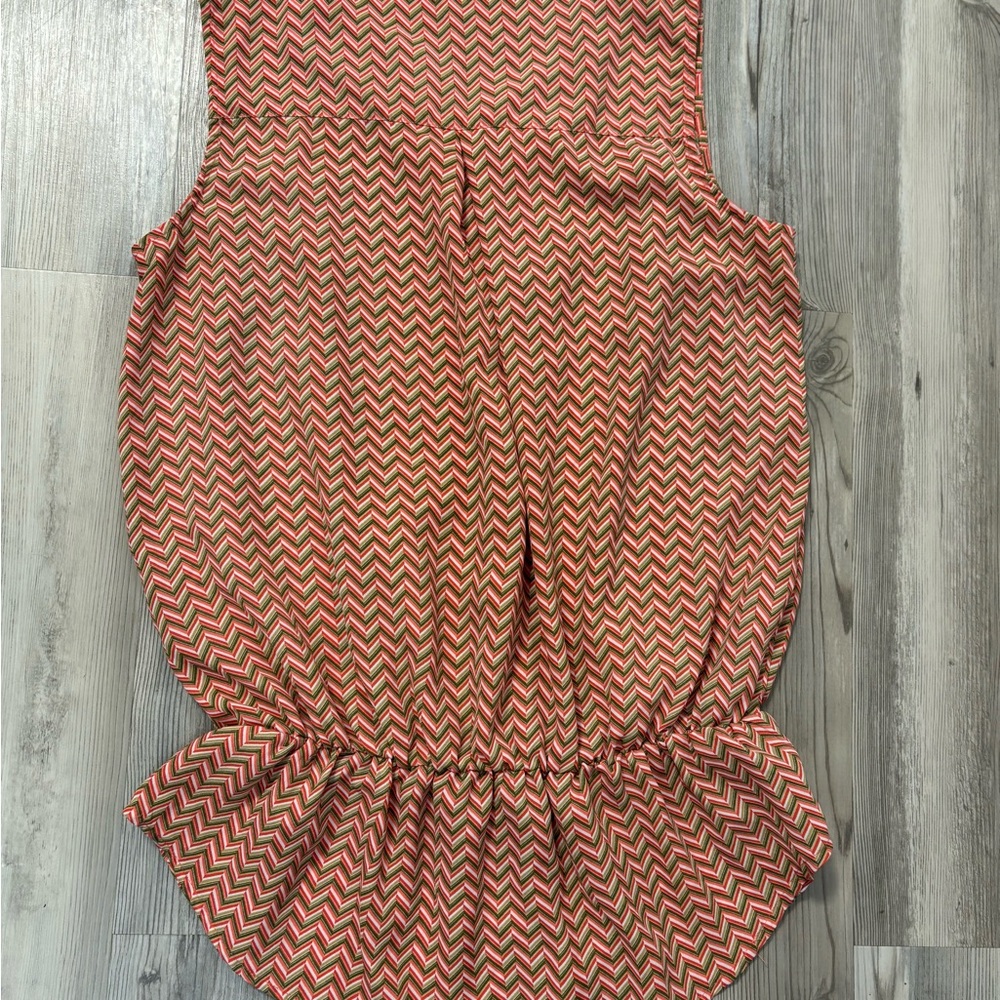 Chevron Patterned Sleeveless Top - image 2